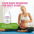 New Roots Herbal - Multivitamínico Prenatal, 90 Cápsulas