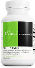 DAVINCI Labs CholestSure - Suplemento para la Salud Cardiovascular - 90 Cápsulas Vegetales