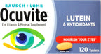 Bausch & Lomb Ocuvite con Luteína - 120 Comprimidos