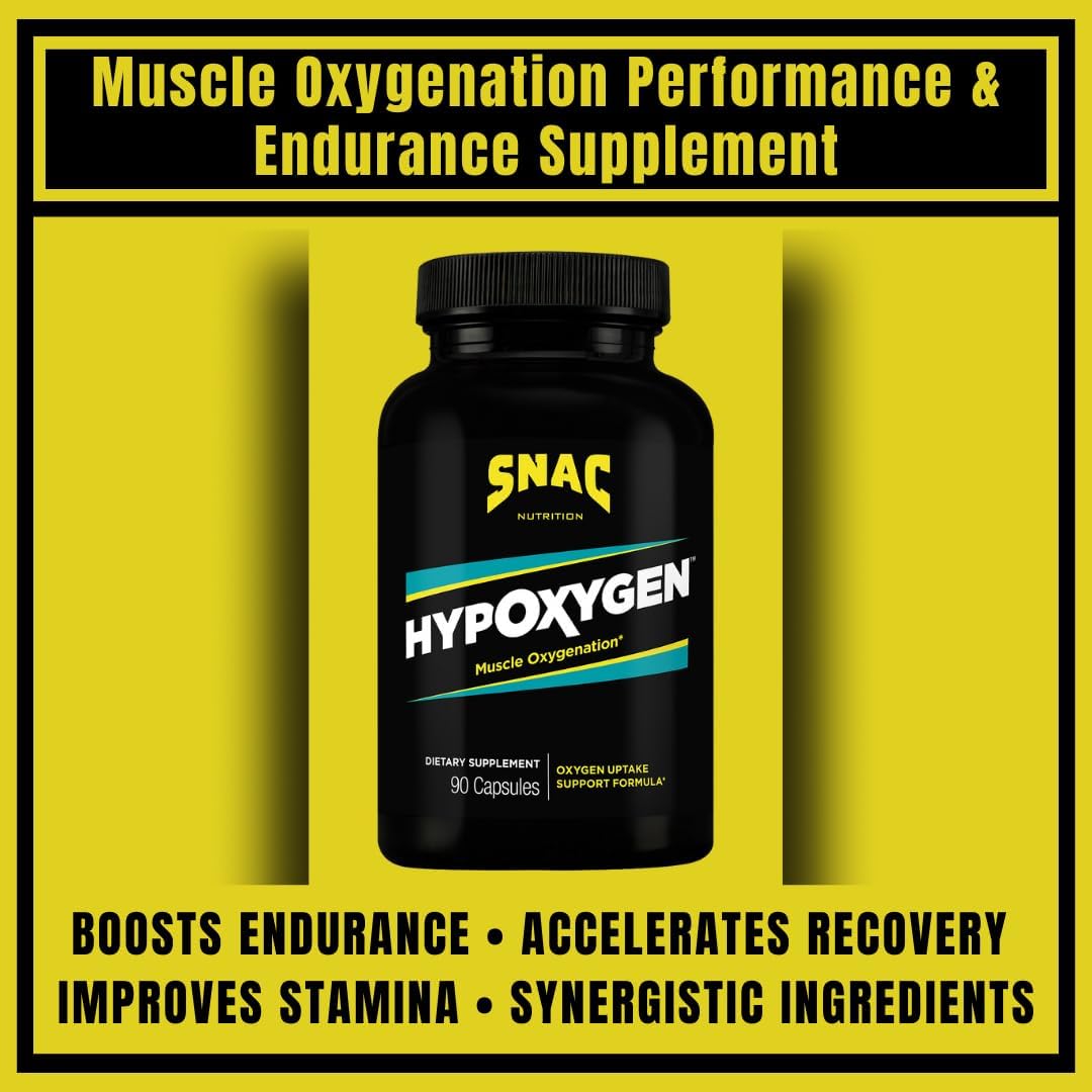 SNAC HypOxygen – Formula for Oxygenation and Performance, 90 Capsules