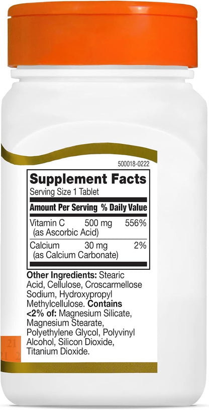 Vitamina C 500 mg con Calcio - 110 Comprimidos (Pack de 3) – Image 6