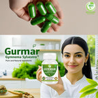 Morsan's Gudmar Extract (Gurmar) Cápsulas, Pack de 2 x 60 x 500 mg