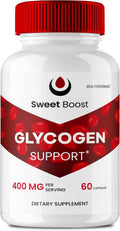 Sweet Boost Cápsulas, Suplemento de Apoyo al Glucógeno, Fórmula Máxima Fuerza (60 Cápsulas)