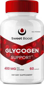 Sweet Boost Cápsulas, Suplemento de Apoyo al Glucógeno, Fórmula Máxima Fuerza (60 Cápsulas)