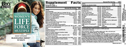 Women's Life Force Multiple Iron Free – – Complejo B (B1, B2, B3, B6, B12, ácido fólico, biotina, ácido – Image 4