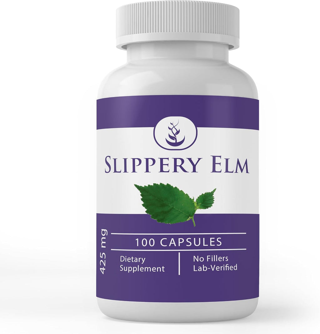 Pure Original Ingredients Slippery Elm, 100 Cápsulas Puro Sin Aditivos