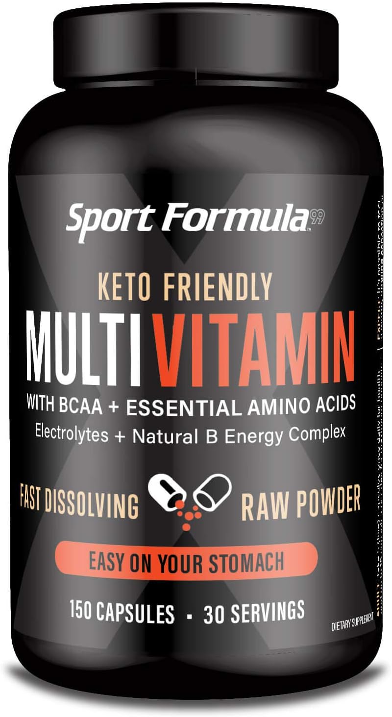 Sport Formula Multivitamínico Diario Keto con BCAA y Aminoácidos en Polvo