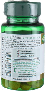 Nature's Bounty Vitamina B-2 100 mg, 100 Comprimidos (Pack de 6)