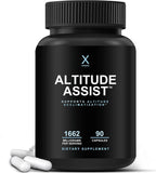 Altitude Assist - Prevención del Mal de Altura - Alivio para Deportes de Montaña - No Transgénico, Vegano, Keto - Fórmula para Aclimatación - HumanX