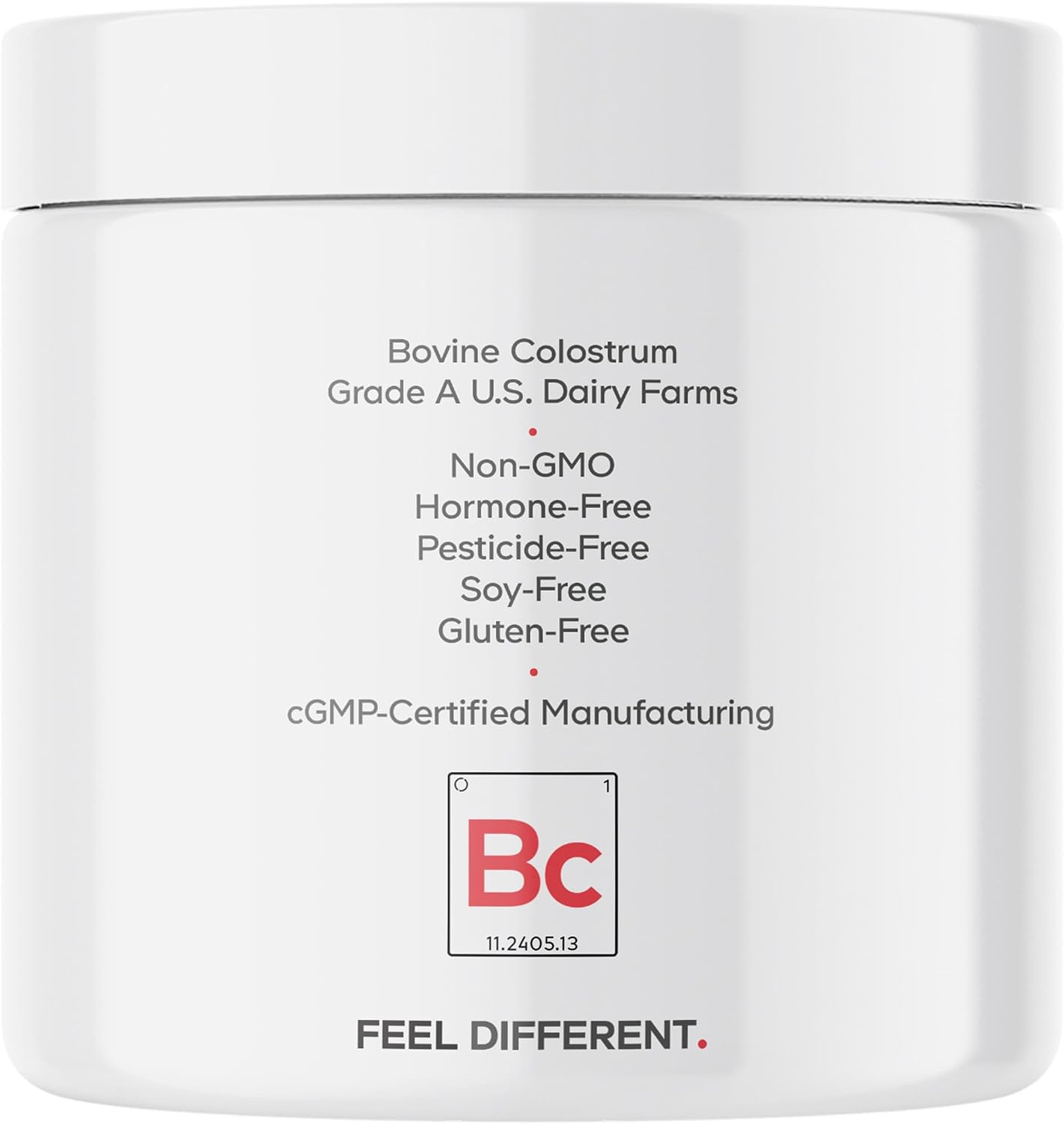 Codeage Calostro Bovino en Polvo, 1000 mg, Grass-Fed, Sin Sabor, 122 g (120 dosis)