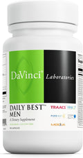 DAVINCI Labs Daily Best Men - Multivitamínico para Hombres con Vitaminas B6, B12, C, K2 y más - 90 Cápsulas Vegetarianas
