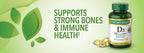 Nature's Bounty Salud Inmunológica Vitamina D3 5000 UI, 400 Cápsulas Blandas de Liberación Rápida