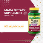 Maca 500 mg - Suplemento para Bienestar General