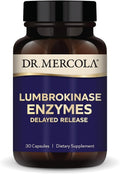 Dr. Mercola Lumbrokinase Enzymes - Fórmula de Liberación Retardada - 30 Cápsulas