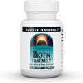 Source Naturals Biotin Fast Melt, 10.000 mcg por dosis – 120 comprimidos