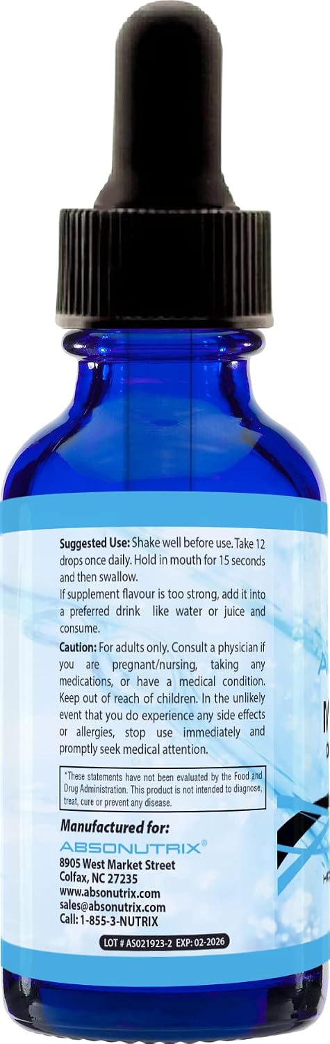 Myo Inositol & D-Chiro Inositol Blend 590 mg, 4 Fl Oz Drops, 200 Servings