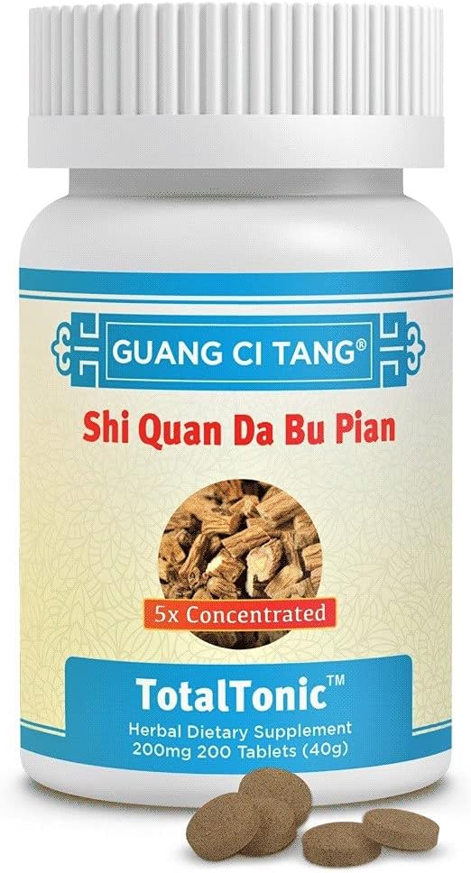 Guang Ci Tang Shi Quan Da Bu Wan (Pian) 200 mg, 200 comprimidos