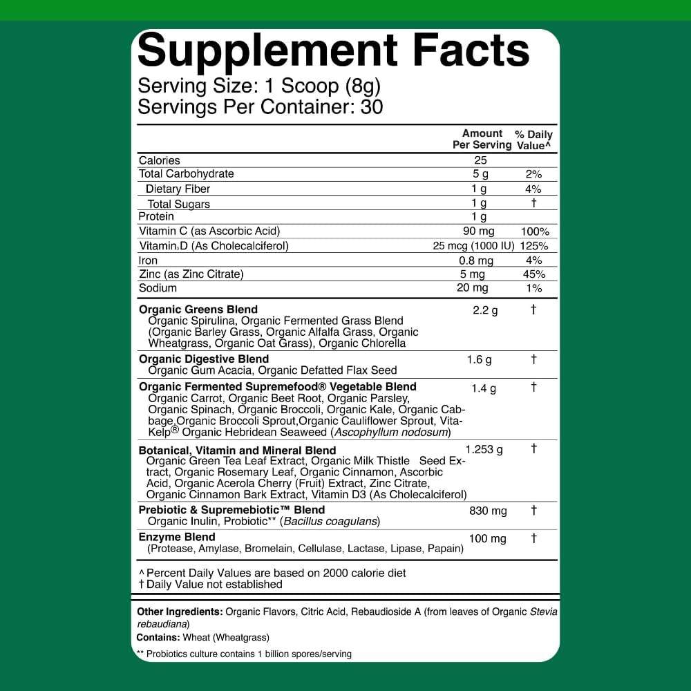Divine Health Dr. Colbert, MD Superfood Package – Green Supremefood y Red Supremefood (30 Dosis)