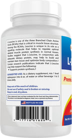 Best Naturals L-Leucina en Polvo Pura 227 g