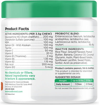 Balanced Breed All-in-1 Multivitamínico para – Aceite de salmón: rico en omega-3 para piel y pelo. – Image 3