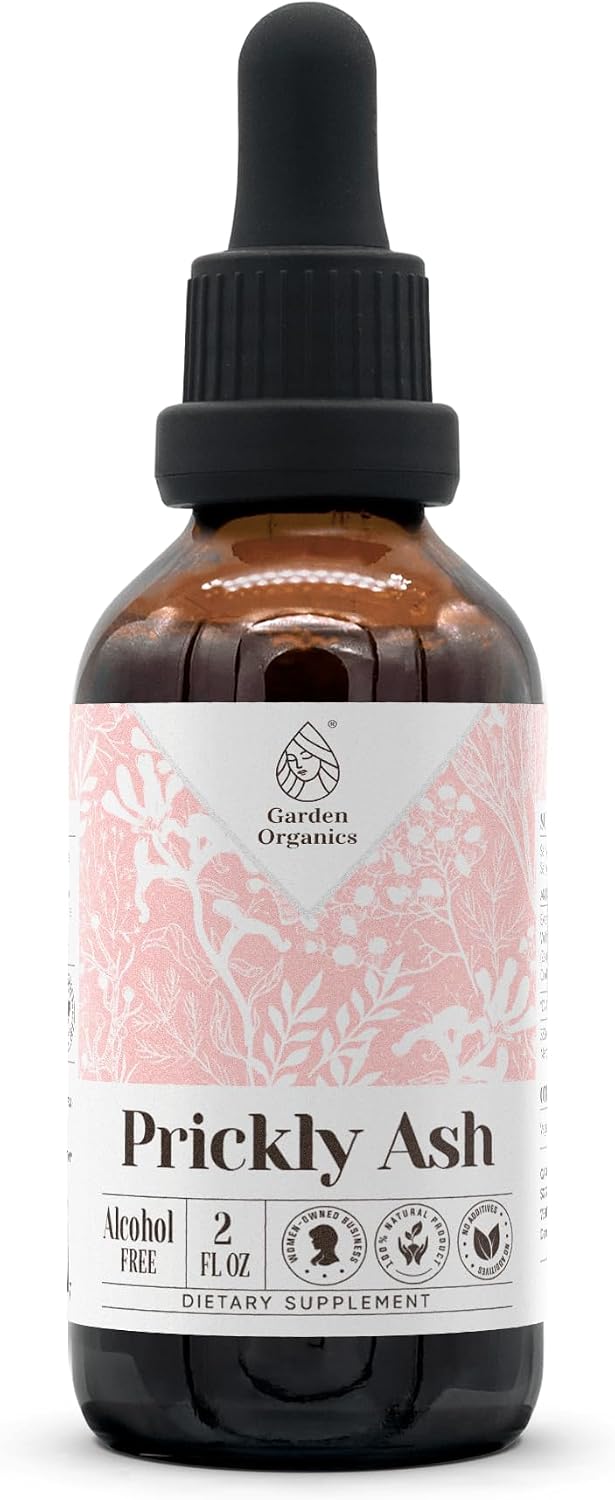 Tintura Natural de Prickly Ash sin Alcohol - 60ml