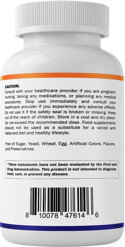 Vitamatic Calostro Bovino 30% IgG Suplemento - 1500 mg por dosis - 180 Cápsulas Vegetales