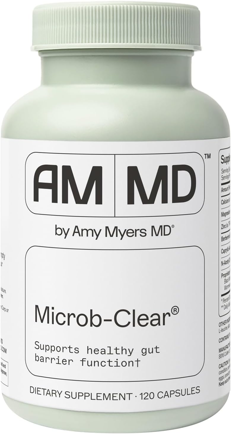 Amy Myers MD Microb-Clear - Apoyo al Equilibrio del Microbioma - 120 Cápsulas