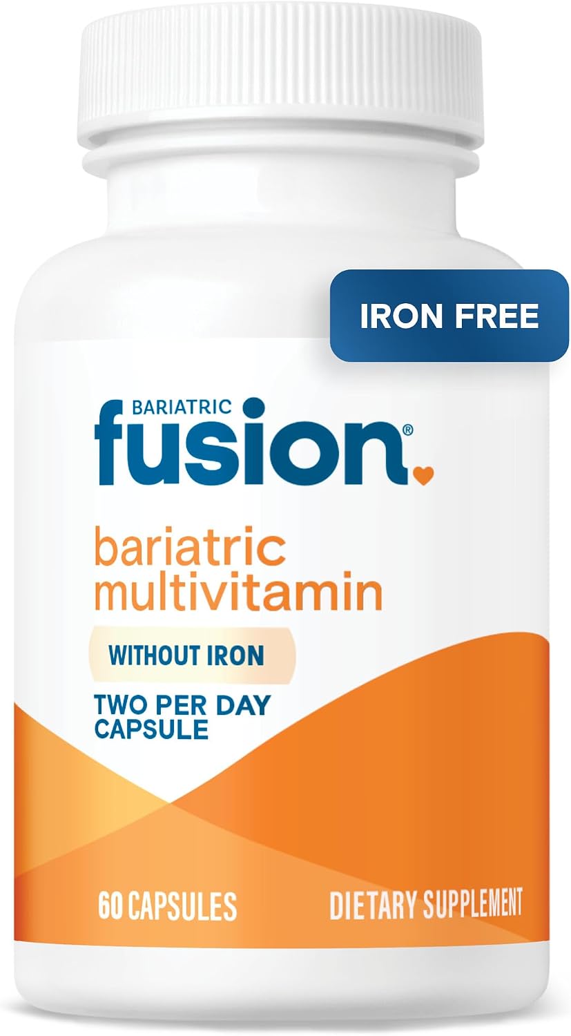 Bariatric Fusion Multivitamínico Bariátrico Sin Hierro – 60 Cápsulas (1 Mes)