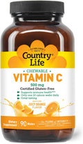 Vitamina C 500 mg con zumo de naranja - 90 comprimidos