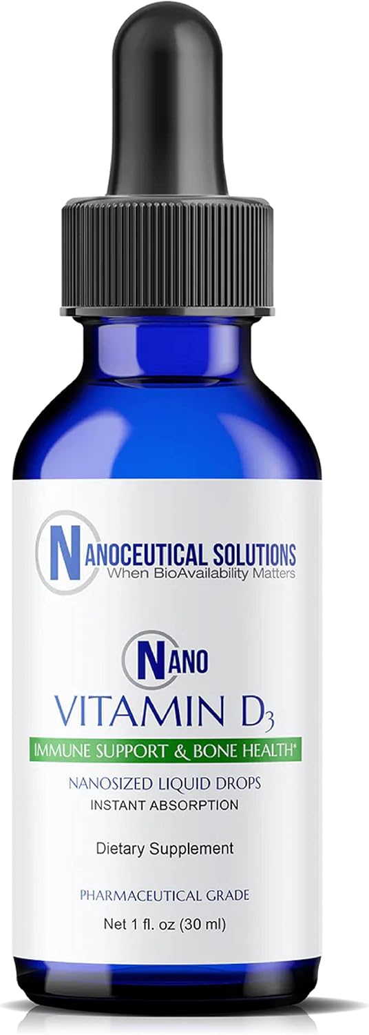 Nano Vitamina D3 5000 UI Gotas Líquidas Nanométricas
