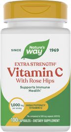 Nature's Way Vitamina C con Escaramujo Extra Strength - 1000 mg por ración