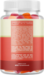 Natures Craft Vitamina D3 Gominolas - 2000 UI por ración - 120 gominolas para adultos