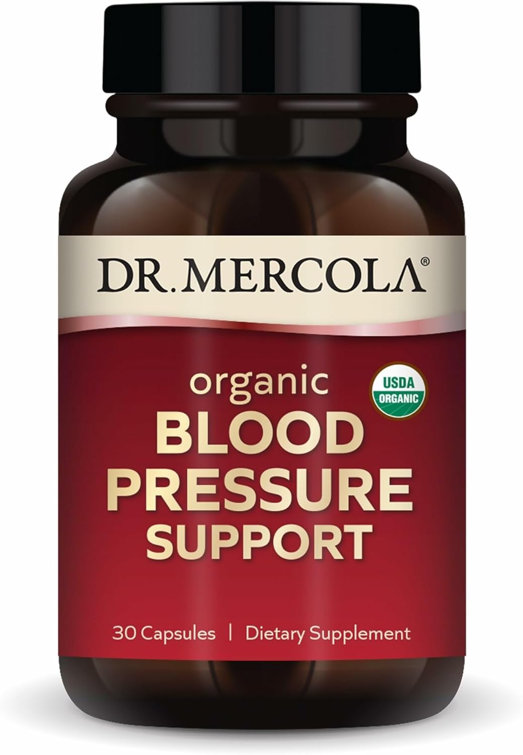 Dr. Mercola Apoyo Orgánico para la Presión Arterial - 30 Cápsulas