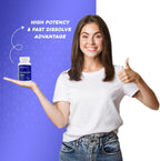 Safrel Vitamina B12 1000 mcg - 200 Comprimidos - Vegano, Sin Gluten, Sin Colorantes