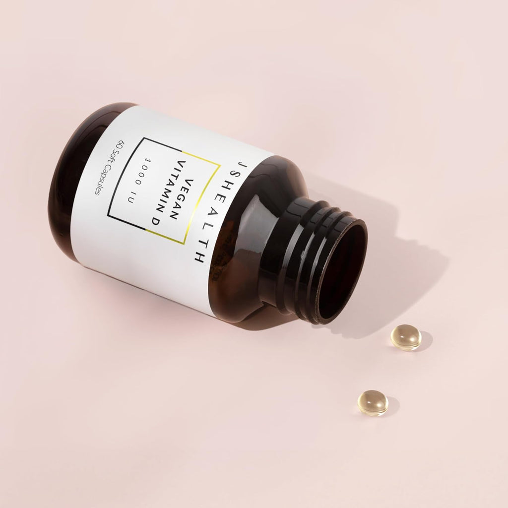 JSHealth Vitamina D3 1000 UI - 60 Comprimidos Veganos