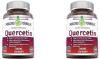 Amazing Formulas Quercetin 500 mg, 120 Cápsulas Veganas