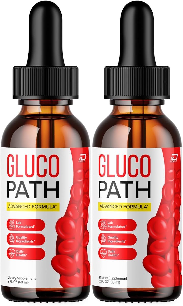 Gluco Path Drops – Fórmula Avanzada – 2 Envases (Suministro para 2 Meses)