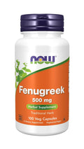 NOW Foods Fenogreco 500 mg Cápsulas, 2 paquetes