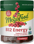MegaFood Gomitas de Vitamina B12 con Metilcobalamina - Vegano - Energía Celular - 70 Gomitas