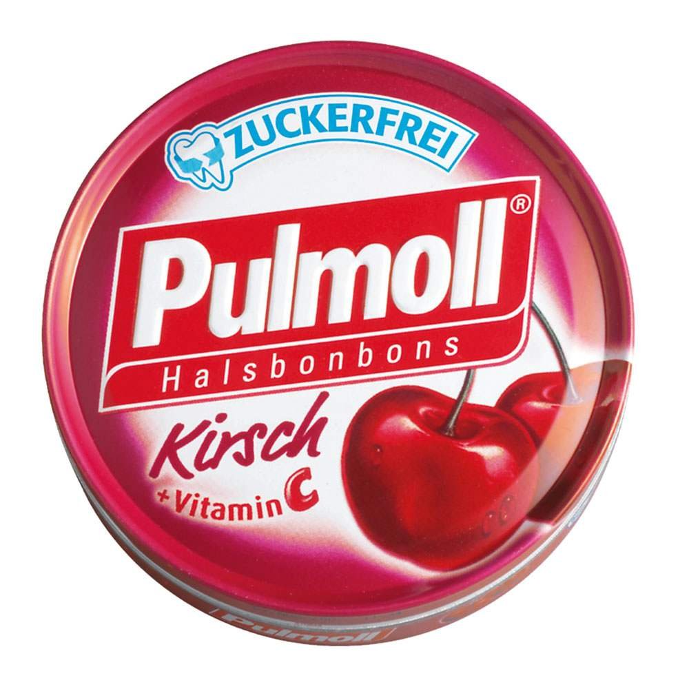 Pulmoll Cherry Sin Azúcar - Pack de 3 (3 x 75 g)