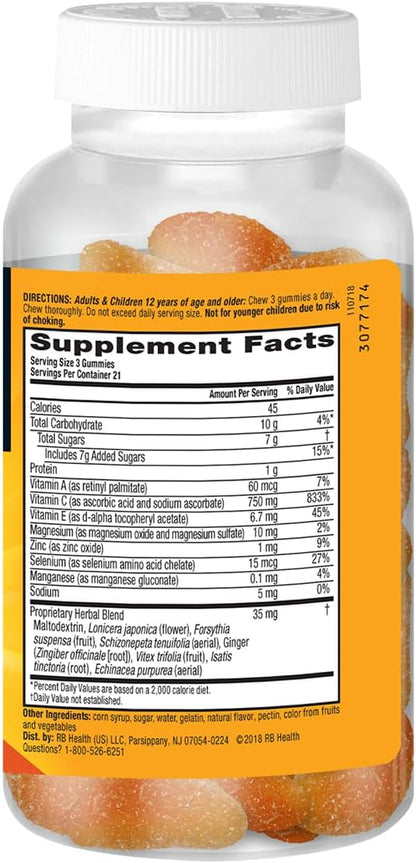 Airborne Gominolas de Apoyo Inmunológico, – Vitamina E: contribuye a la protección de las células frente al daño – Image 4