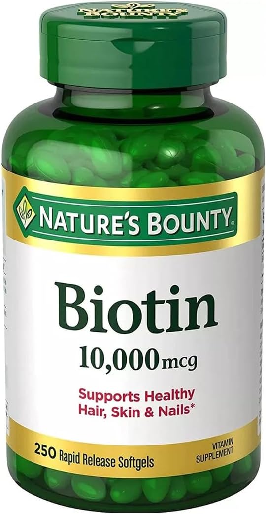 Nature's Bounty Biotina 10.000 mcg, 120 Cápsulas Blandas
