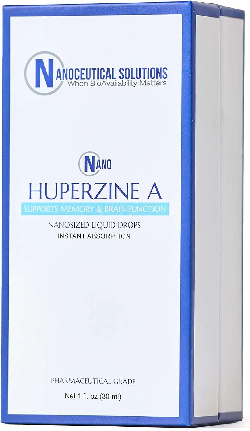 Nano Huperzine A Líquido | 6000mcg | Absorción Instantánea | 30 Dosis