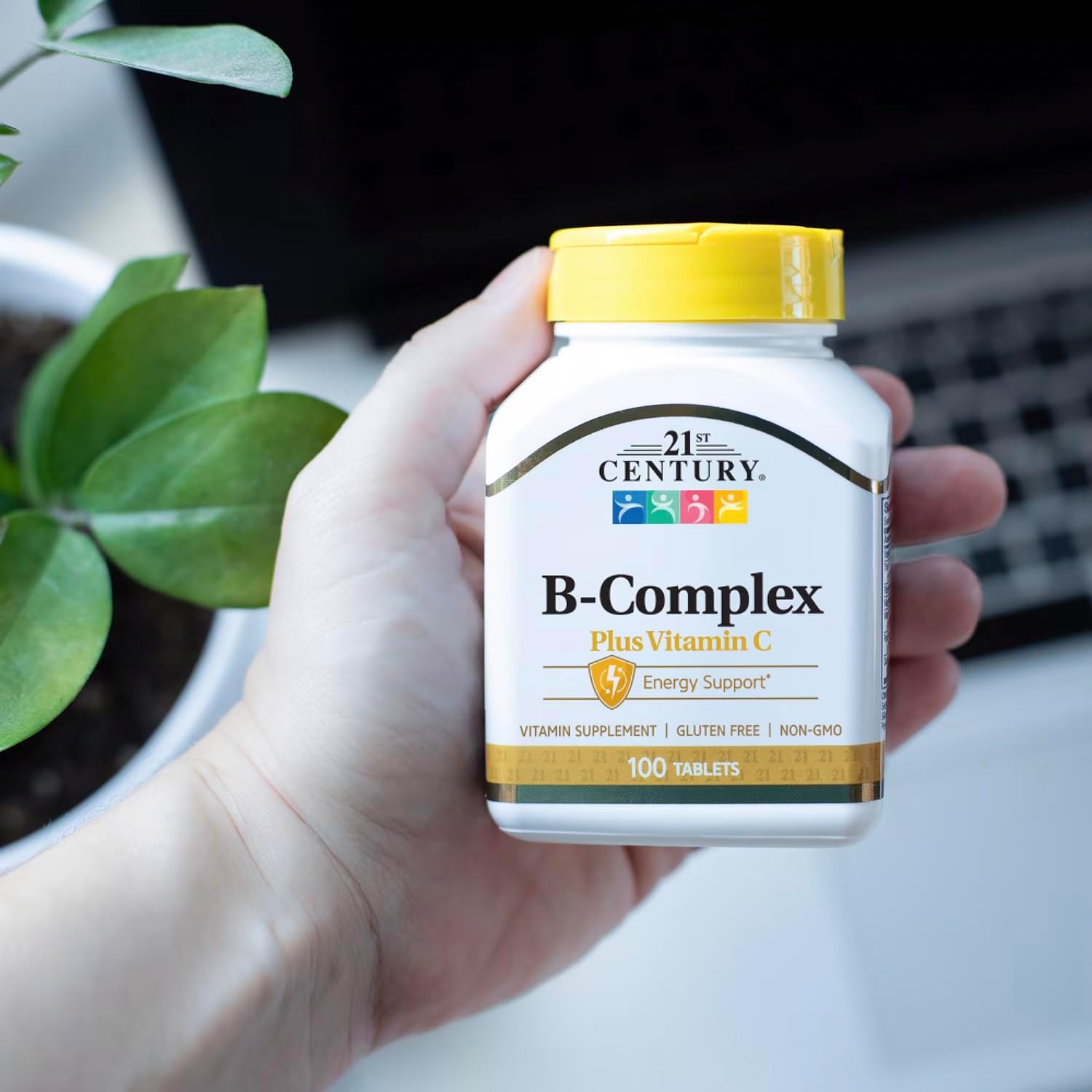 B-Complex with Vitamin C - 100 Capsules