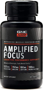 GNC AMP Amplified Focus, 60 Comprimidos