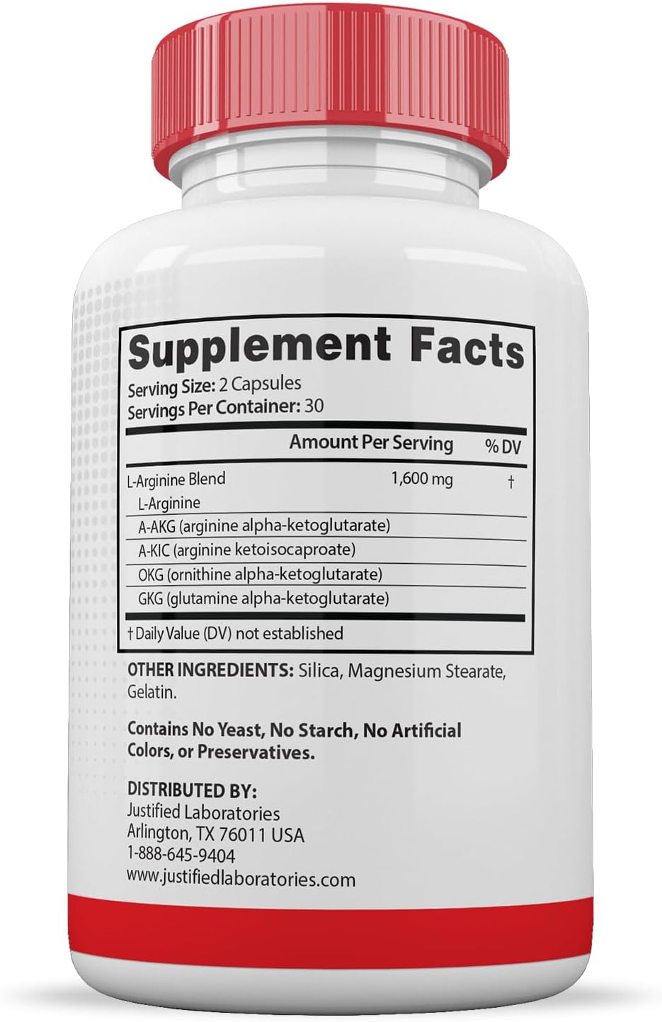Vital Pump XL Extreme 1600MG - 120 Cápsulas (2 Envases)