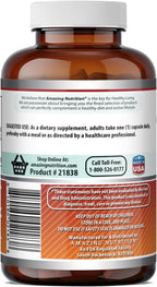Amazing Formulas Ácido Fólico 800 mcg - 240 Cápsulas (2 Pack)