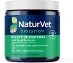 NaturVet – Enzimas Digestivas con Probióticos y Prebióticos – para Perros (Masticables Blandos, 70 unidades)