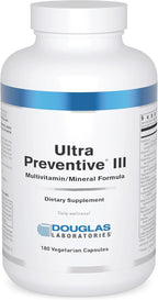 Douglas Laboratories Ultra Preventive III | Comprehensive Multivitamin/Mineral Formula | 180 Capsules