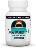 Source Naturals Tiamina B1 Coenzimada 25mg, 60 Comprimidos